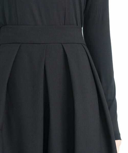 Bshop（ビショップ）の「eunoia | ウール ロングスカート WOMEN（スカート・レディース・ブラック・ONE）」の6枚目の写真