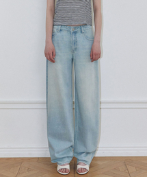 LADY VOLUME（レディーボリューム）の「サンドワイドジーンズ（デニムパンツ）」