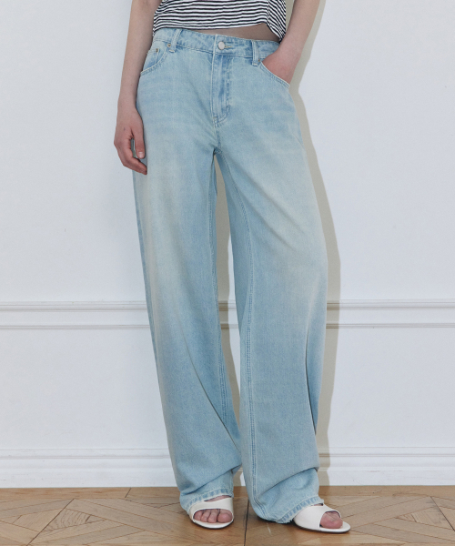 LADY VOLUME(レディーボリューム)の「サンドワイドジーンズ(デニムパンツ・レディース・その他・SMALL/MEDIUM/LARGE)」の2枚目の写真