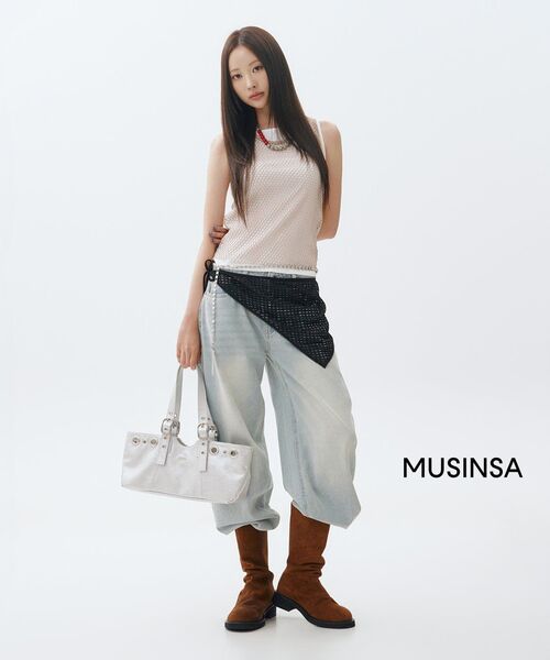 LADY VOLUME(レディーボリューム)の「サンドワイドジーンズ(デニムパンツ・レディース・その他・SMALL/MEDIUM/LARGE)」の7枚目の写真