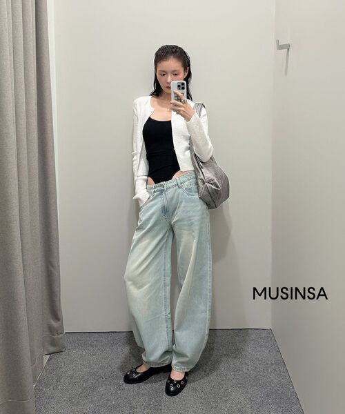 LADY VOLUME(レディーボリューム)の「サンドワイドジーンズ(デニムパンツ・レディース・その他・SMALL/MEDIUM/LARGE)」の16枚目の写真