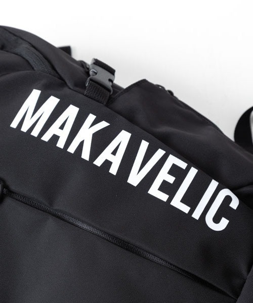 MAKAVELIC(マキャベリック)の「【MAKAVELIC】SCREENER BACKPACK(ボストンバッグ・メンズ・ブラック・FREE)」の5枚目の写真