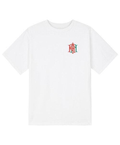 KAN6312(カン6312)の「KTW0029 カントゥカット 半袖Tシャツ - ホワイト(Tシャツ/カットソー・メンズ・その他・LARGE/MEDIUM/SMALL/X-LARGE)」の1枚目の写真