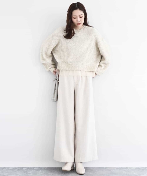 MK MICHEL KLEIN（エムケーミッシェルクラン）の「ミニフリルデザイン