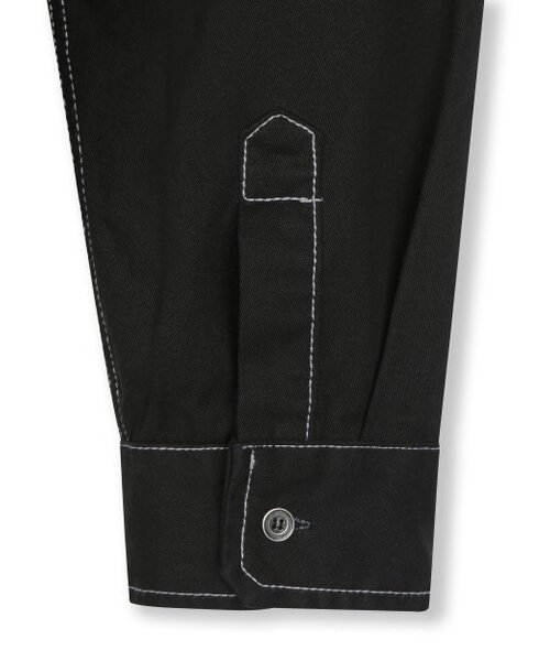 BESLOW(ビースロー)の「WASHED VARSITY DENIM SHIRTS BLACK(シャツ/ブラウス・メンズ・その他・LARGE/MEDIUM/SMALL)」の6枚目の写真