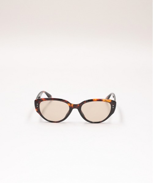 Right-on(ライトオン)の「Right-on Basic(ライトオンベーシック)【メンズ】UVカットサングラス(ファッショングラス)(その他・メンズ・ブラウン・ONE SIZE)」の2枚目の写真