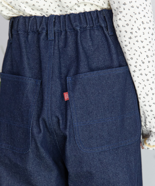 POU DOU DOU（プードゥドゥ）の「ペインターパンツ（その他パンツ・レディース・ネイビー/インディゴブルー/ダークブラウン・M）」の14枚目の写真