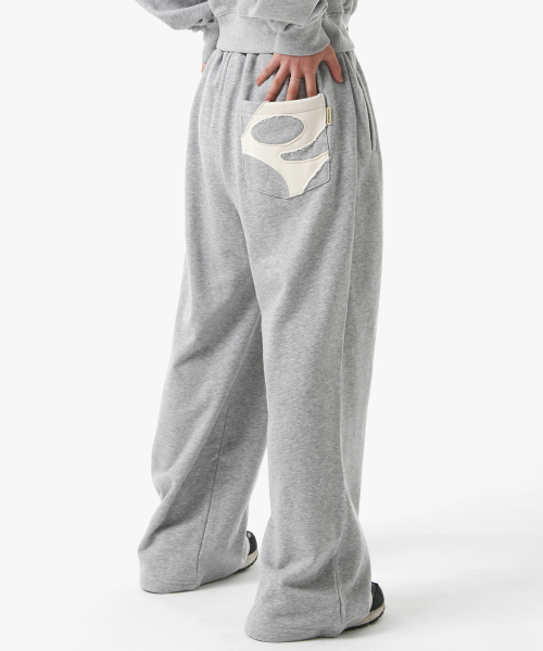 PIECEMAKER（ピースメーカー）の「PCE POCKET APPLIQUE SWEAT PANTS (GREY)（スウェットパンツ・レディース・その他・SMALL/MEDIUM/LARGE）」の18枚目の写真
