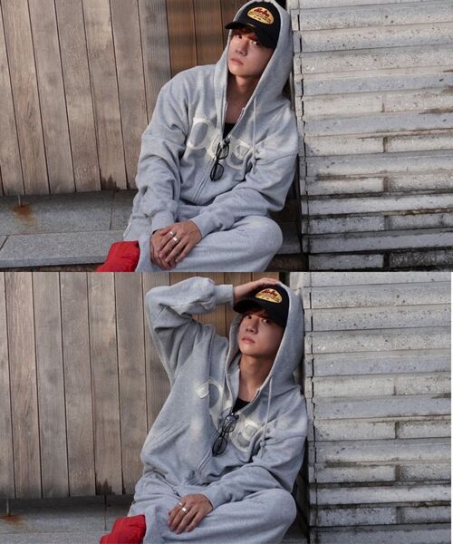 PIECEMAKER（ピースメーカー）の「PCE POCKET APPLIQUE SWEAT PANTS (GREY)（スウェットパンツ・レディース・その他・SMALL/MEDIUM/LARGE）」の15枚目の写真