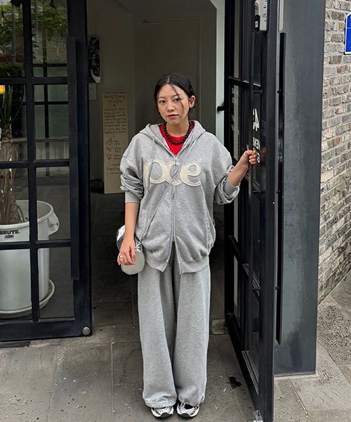 PIECEMAKER（ピースメーカー）の「PCE POCKET APPLIQUE SWEAT PANTS (GREY)（スウェットパンツ・レディース・その他・SMALL/MEDIUM/LARGE）」の9枚目の写真
