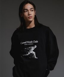 CAMEL WORK（キャメルワーク）の「カメルランクラブ スウェットシャツ(ブラック)（スウェット）」
