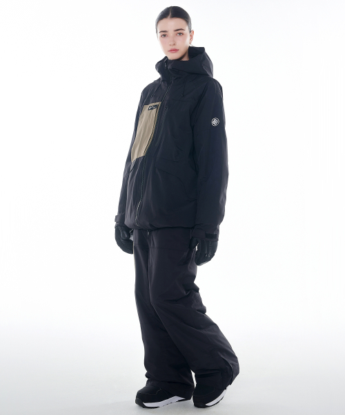 DOLL OUTERWEAR（ドラ アウターウェア）の「2425 クラーロジャケット&パンツ ボードウェアセット ブラック 男女共用（セットアップ・レディース・その他・X-SMALL/SMALL/MEDIUM/LARGE）」の7枚目の写真