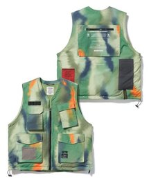 STIGMA（スティグマ）の「DV TECH PADDED VEST PATTERN（ダウンベスト）」