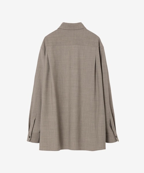 th products(ティーエイチプロダクト)の「【th products】ROMAN / Midsize Shirt(シャツ/ブラウス・メンズ・ブラック/ベージュ・1/2)」の19枚目の写真