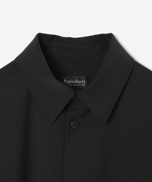 th products(ティーエイチプロダクト)の「【th products】ROMAN / Midsize Shirt(シャツ/ブラウス・メンズ・ブラック/ベージュ・1/2)」の16枚目の写真