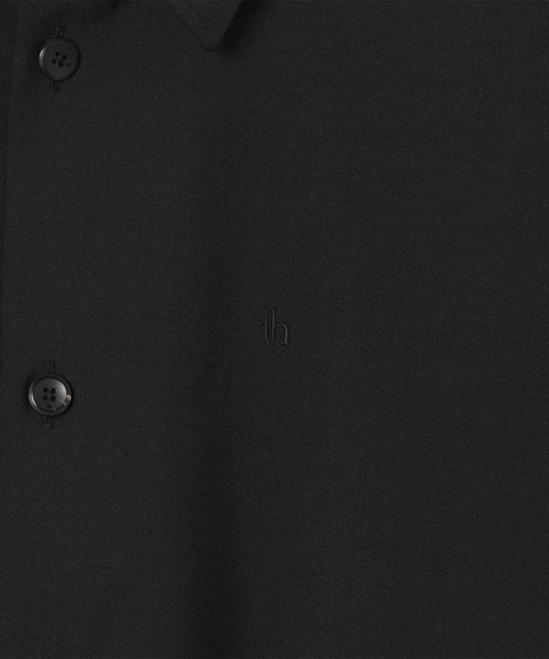 th products(ティーエイチプロダクト)の「【th products】ROMAN / Midsize Shirt(シャツ/ブラウス・メンズ・ブラック/ベージュ・1/2)」の17枚目の写真