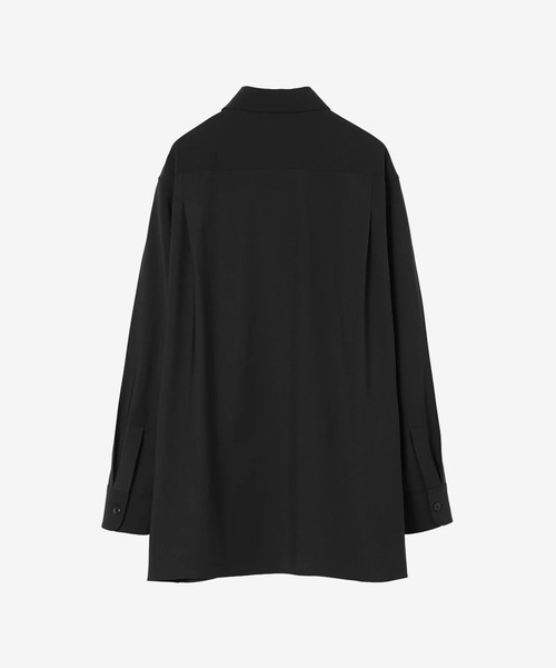 th products(ティーエイチプロダクト)の「【th products】ROMAN / Midsize Shirt(シャツ/ブラウス・メンズ・ブラック/ベージュ・1/2)」の18枚目の写真