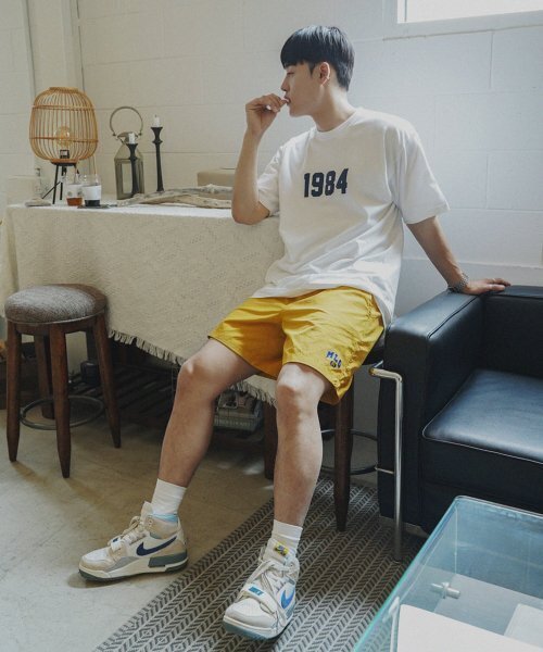 THE MILE（ザマイル）の「MLG 84 LOGO DAY PANTS [YELLOW]（その他パンツ・メンズ・その他・MEDIUM/LARGE/X-LARGE）」の2枚目の写真