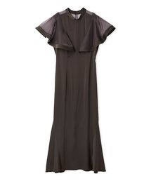 FRAY.I.D フレイアイディードレス FRAY I.D フレイアイディー フローティング刺繍ドレス ブラック/M