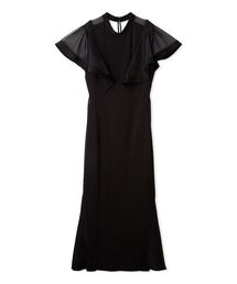 FRAY I.D（フレイアイディー）の「ドットチュールドレス（ドレス