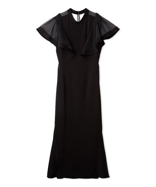 FRAY I.D（フレイアイディー）の「ウィングスリーブドレス（ドレス・レディース・ブラック/ブルー/ブラウン・1/0）」の6枚目の写真