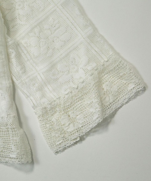 MAKE YOUR DAY（メイクユアデイ）の「ママとおそろいレースブラウス■150.160cm（シャツ/ブラウス・キッズ・ブラック/アイボリー・150/160）」の11枚目の写真