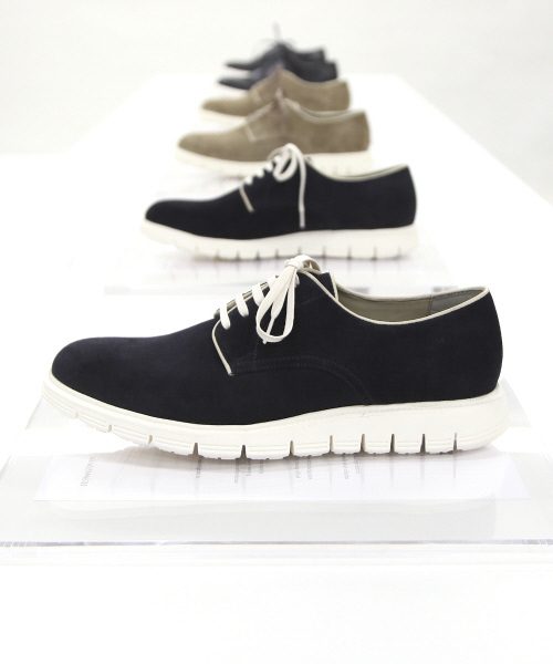 alfredoBANNISTER（アルフレッドバニスター）の「【UNLINE】プレーントゥスニーカー（スニーカー・メンズ・ブラック/ベージュ/ネイビー・41/42/40/43）」の3枚目の写真