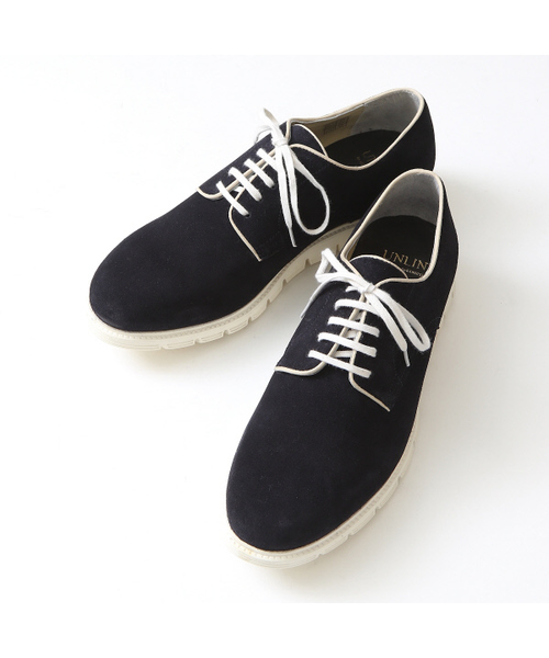 alfredoBANNISTER（アルフレッドバニスター）の「【UNLINE】プレーントゥスニーカー（スニーカー・メンズ・ブラック/ベージュ/ネイビー・41/42/40/43）」の4枚目の写真
