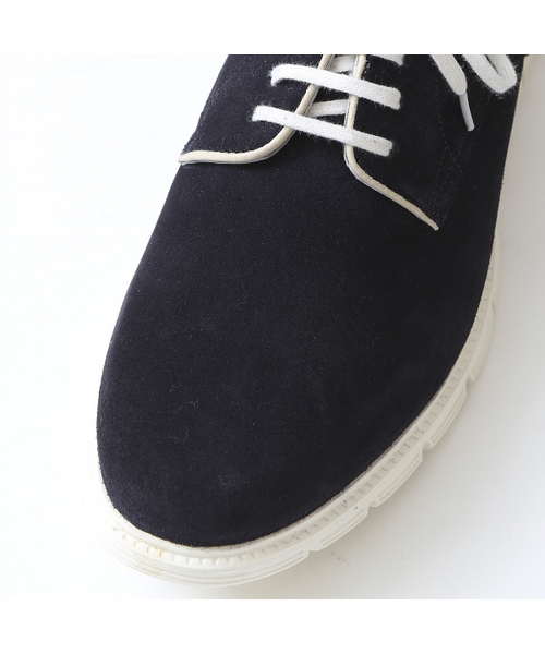 alfredoBANNISTER（アルフレッドバニスター）の「【UNLINE】プレーントゥスニーカー（スニーカー・メンズ・ブラック/ベージュ/ネイビー・41/42/40/43）」の5枚目の写真