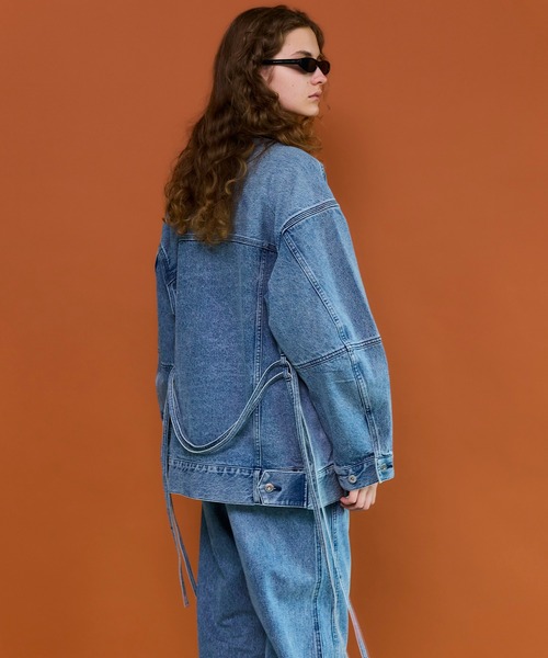 maison special 2WAYオーバーサイズデニムジャケット 2026SPRING PRE-ORDER】2WAY Over Denim Jacket/2WAYオーバーデニム