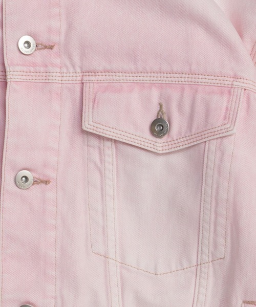 MAISON SPECIAL(メゾンスペシャル)の「2WAY Over Denim Jacket/2WAYオーバーデニムジャケット(デニムジャケット・レディース・ピンク/ブルー・FREE)」の15枚目の写真