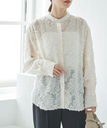 URBAN RESEARCH | カットジャガードバンドカラーシャツ(シャツ/ブラウス)