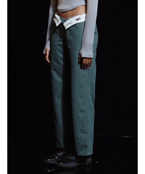 DILETTANTISME(ディレッタンティズム)の「ターンアップロゴベルトローライズパンツ(GR)(その他パンツ・レディース・その他・SMALL/MEDIUM)」の13枚目の写真