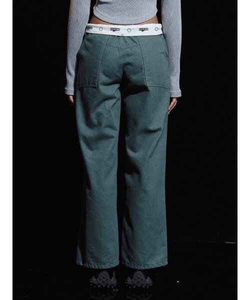 DILETTANTISME(ディレッタンティズム)の「ターンアップロゴベルトローライズパンツ(GR)(その他パンツ・レディース・その他・SMALL/MEDIUM)」の11枚目の写真