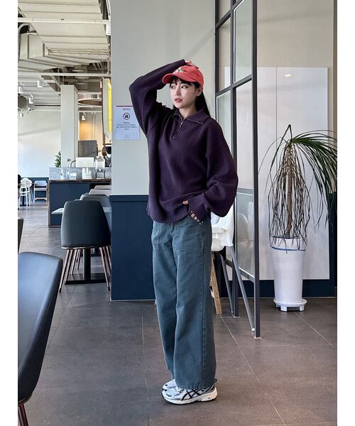 DILETTANTISME(ディレッタンティズム)の「ターンアップロゴベルトローライズパンツ(GR)(その他パンツ・レディース・その他・SMALL/MEDIUM)」の12枚目の写真