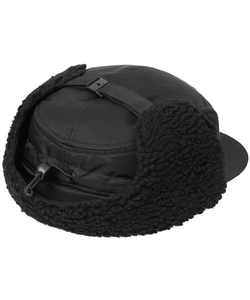 Carhartt（カーハート）の「Carhartt WIP/カーハート ダブリューアイピー キャップ OLTERA EAR GUARD CAP I035409（キャップ・メンズ・ブラック/ダークオリーブ/ボルドー・FREE）」の9枚目の写真