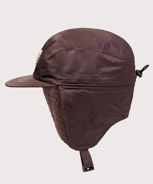 Carhartt（カーハート）の「Carhartt WIP/カーハート ダブリューアイピー キャップ OLTERA EAR GUARD CAP I035409（キャップ・メンズ・ブラック/ダークオリーブ/ボルドー・FREE）」の17枚目の写真