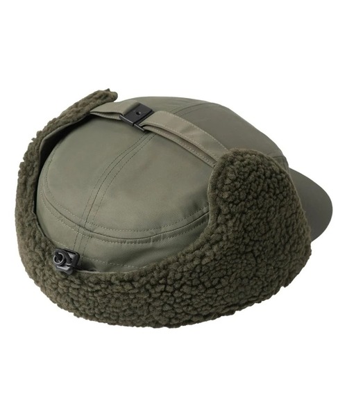 Carhartt（カーハート）の「Carhartt WIP/カーハート ダブリューアイピー キャップ OLTERA EAR GUARD CAP I035409（キャップ・メンズ・ブラック/ダークオリーブ/ボルドー・FREE）」の12枚目の写真