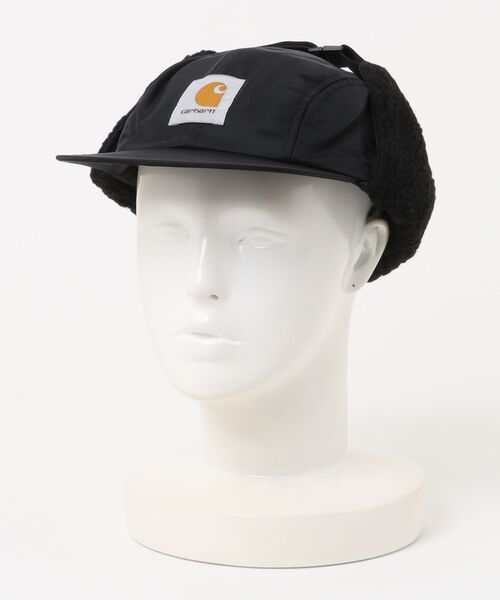 Carhartt（カーハート）の「Carhartt WIP/カーハート ダブリューアイピー キャップ OLTERA EAR GUARD CAP I035409（キャップ・メンズ・ブラック/ダークオリーブ/ボルドー・FREE）」の18枚目の写真
