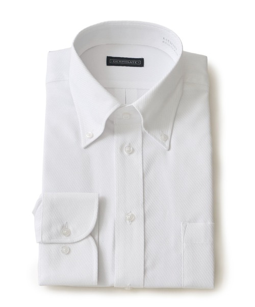 TETE HOMME(テットオム)の「形態安定 アソート T/Cドレスシャツ / ボタンダウン ビジネスシャツ(ビジネスシャツ・メンズ・ホワイト/グレー系1/ブルー/ホワイト系2/サックスブルー・MEDIUM/LARGE/X-LARGE)」の6枚目の写真