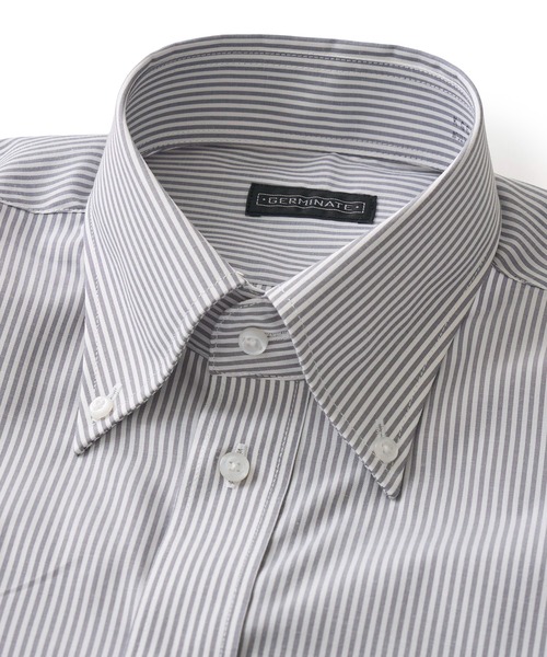 TETE HOMME(テットオム)の「形態安定 アソート T/Cドレスシャツ / ボタンダウン ビジネスシャツ(ビジネスシャツ・メンズ・ホワイト/グレー系1/ブルー/ホワイト系2/サックスブルー・MEDIUM/LARGE/X-LARGE)」の13枚目の写真