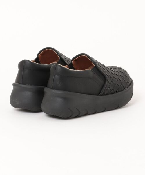 Noubel Voug Relax（ヌーベルヴォーグリラックス）の「厚底 編み込み スリッポンシューズ【2026新作】（スリッポン・レディース・ブラック/アイボリー/キャメル・M/S/LL/L）」の22枚目の写真