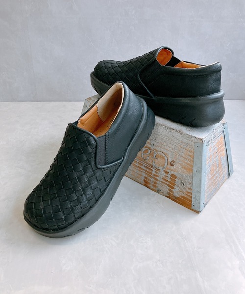 Noubel Voug Relax（ヌーベルヴォーグリラックス）の「厚底 編み込み スリッポンシューズ【2026新作】（スリッポン・レディース・ブラック/アイボリー/キャメル・M/S/LL/L）」の21枚目の写真