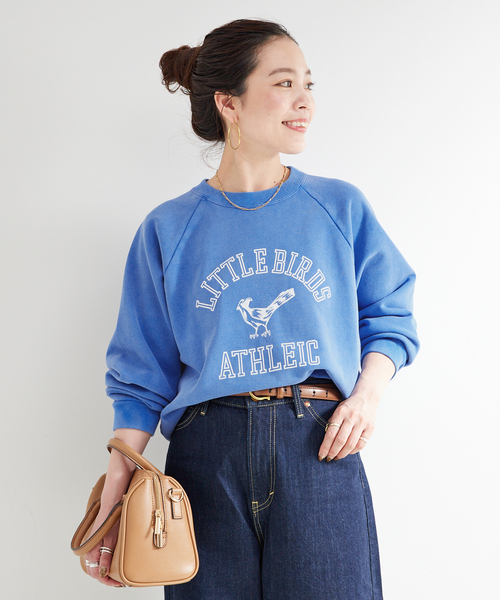 B.C STOCK(ベーセーストック)の「《追加》【WEB限定】athletic wear MASON / 別注 ロゴスウェット(スウェット・レディース・ブルー/ネイビー/グリーン/レッド・FREE)」の10枚目の写真