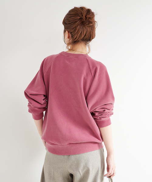 B.C STOCK(ベーセーストック)の「《追加》【WEB限定】athletic wear MASON / 別注 ロゴスウェット(スウェット・レディース・ブルー/ネイビー/グリーン/レッド・FREE)」の20枚目の写真