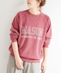 《追加》【WEB限定】athletic wear MASON / 別注 ロゴスウェット