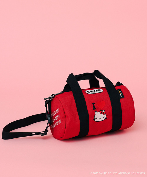 JOURNAL STANDARD(ジャーナルスタンダード)の「HELLO KITTY / ハローキティ 230 ROLLBOSTON SMALL(ボストンバッグ・メンズ・ブラック/ネイビー/ベージュ/ブルー系その他/レッド・FREE)」の5枚目の写真