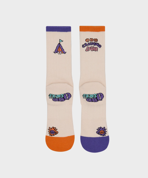 ODDSOCKS（オッドソックス）の「[ギフトセット] クールマックスアウトドア登山クルーソックス4個入り（スポーツグッズ・レディース・その他・L25cm～27cm/M23cm～25cm）」の2枚目の写真