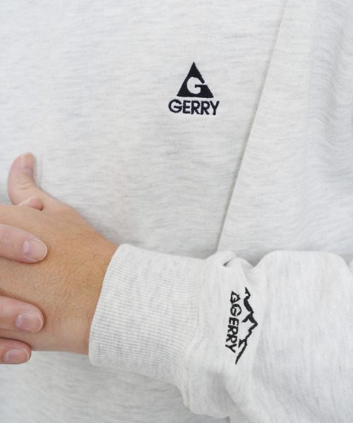 GERRY(ジェリー)の「GERRY 裾ドローコード裏毛クルーネックスウェット(スウェット・メンズ・ホワイト/ブラック/グレー/ネイビー系・MEDIUM/LARGE/X-LARGE)」の8枚目の写真