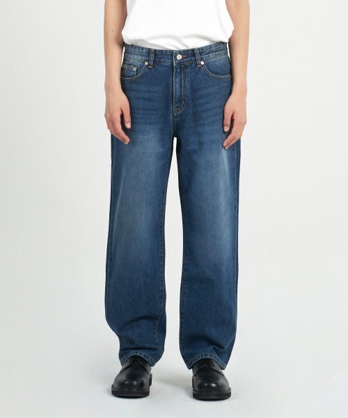 DENMADE(デンメイド)の「DEN1955 dusky blue wide jeans(デニムパンツ・メンズ・その他・S)」の1枚目の写真